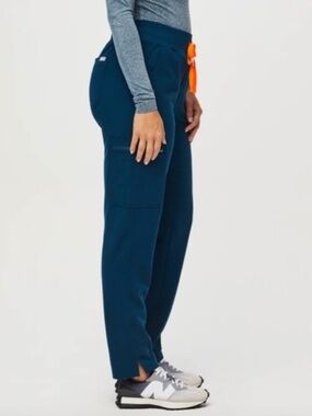Pacific Blue High-waisted Yola Pants